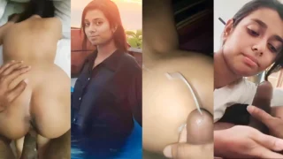 Desi GF Sexy Ass Fucking Getting Cum